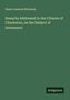 Henry Laurens Pinckney: Remarks Addressed to the Citizens of Charleston, on the Subject of Interments, Buch