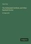 "Zane Grey, The Redheaded Outfield, and Other Baseball Stories, in large print." Grüner Hintergrund, Antigonos-Logo., Buch