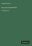 Text: "Joseph Conrad, The End of the Tether, in large print." Unten rechts steht "Antigonos". Einfache, grüne Buchcover-Grafik., Buch