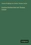 Johann Wolfgang von Goethe: Goethes Briefwechsel mit Thomas Carlyle, Buch