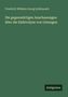 Friedrich Wilhelm Georg Kohlrausch, die gegenwärtigen Anschauungen über die Elektrolyse von Lösungen, Antigonos. Grünen Hintergrund., Buch