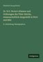 Buchtiteltext: "Dr. H.G. Bronn's Klassen und Ordnungen des Thier-Reichs, II. Abtheilung: Mastigophora." Grüner Hintergrund.
