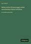 Leo N. Tolstoi: Meine ersten Erinnerungen sowie verschiedene kleine Schriften, Buch