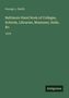 Text: George L. Smith. Baltimore Hand Book of Colleges, Schools, Libraries, Museums, Halls, &c. 1876. Unten steht "Antigonos". Grüner Hintergrund.