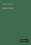 "Augusta Jane Evans: Infelice. A Novel" in gelber Schrift auf grünem Hintergrund. Unten steht "Antigonos" in Weiß auf Dunkelgrün., Buch