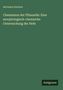 Titel: "Chemismus der Pflanzelle: Eine morphologisch-chemische Untersuchung der Hefe". Autor: Hermann Karsten. Verlag: Antigonos. Hintergrund in Grün.