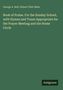 Text: "Book of Praise. For the Sunday School, with Hymns and Tunes Appropriate for the Prayer Meeting and the Home Circle" und "Antigonos". Grüner Hintergrund.