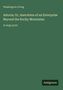 Grüner Hintergrund, Text: "Washington Irving. Astoria; Or, Anecdotes of an Enterprise Beyond the Rocky Mountains. in large print." Unten rechts "Antigonos"., Buch