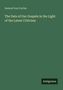 Grüner Hintergrund, Titel "The Date of Our Gospels in the Light of the Latest Criticism" von Samuel Ives Curtiss. Unten "Antigonos"., Buch