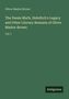 Auf grünem Hintergrund steht der Name "Oliver Madox Brown" und der Titel "The Dwale Bluth, Hebditch's Legacy..." sowie "Vol. I". Unten das Logo "Antigonos"., Buch