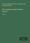Titel: "The Complete Poems of Robert Herrick, Vol. II". Herausgeber: Alexander Balloch Grosart, Roxburghe Club, Richard Barnfield. Unten steht "Antigonos" auf dunklem Hintergrund., Buch