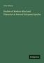 John Wilson. Studies of Modern Mind and Character at Several European Epochs. Grüner Hintergrund. Logo: Antigonos.