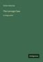 Text: "Emile Gaboriau", "The Lerouge Case", "in large print", "Antigonos". Dunkelgrüner Hintergrund, minimalistisches Design., Buch