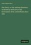 Der Titel lautet: "The Theory of Our National Existence" von John Codman Hurd. Unten steht "Antigonos" auf einem grünen Hintergrund., Buch