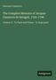 Giacomo Casanova; The Complete Memoirs; Volume II - To Paris and Prison; Antigonos. Dunkelgrüner Hintergrund., Buch