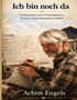 "Ich bin noch da", Erinnerungen eines Flugzeugbauers. Älterer Mann mit weißen Haaren arbeitet an technischen Zeichnungen., Buch