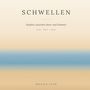 "Schwellen: Studien zwischen Meer und Himmel, Bali 2024-2026, Monika Auer." Weiche, horizontale Farbverläufe in Beige und Blau., Buch