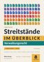 "Juristische Streitstände im Überblick: Verwaltungsrecht. 1 Streitstand = 1 Seite, 78 Streitstände. Niklas Denger." 

Bunte Dokument-Icons oben., Buch