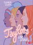 "Die Taylors Love Stories" von Elizabeth Eulberg. Illustration: vier Frauen im Profil, nebeneinander., Buch