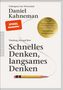 Daniel Kahneman: Schnelles Denken, langsames Denken, Buch