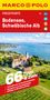 : MARCO POLO Freizeitkarte 41 Bodensee, Schwäbische Alb 1:100.000, KRT
