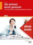 Ulrike Grützner: eBook inside: Buch und eBook Abi-Aufsatz leicht gemacht, Buch