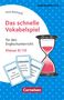 Irena Reinhardt: Das schnelle Vokabelspiel - Englisch - Klasse 9/10, Div.