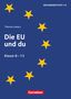 „Sekundarstufe I+II, Die EU und du, Klasse 8–13, Theresa Lamers.“ Gelbe Sterne auf blauem Hintergrund, Cornelsen-Logo., Buch