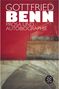 Gottfried Benn: Prosa und Autobiographie, Buch