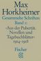 Max Horkheimer: Gesammelte Schriften in 19 Bänden, Buch, Buch