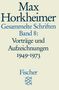 Max Horkheimer: Gesammelte Schriften in 19 Bänden, Buch, Buch
