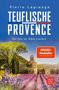 "Teuflische Provence" von Pierre Lagrange; "Ein Fall für Albin Leclerc". Abtei und Lavendelfeld bei klarem Himmel., Buch