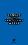 Konrad Bayer: Sämtliche Werke, Buch