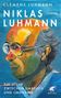 „Clemens Luhmann, Niklas Luhmann, Ein Leben zwischen Umbruch und Ordnung“. Illustration eines älteren Mannes im Profil.