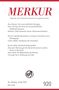 MERKUR, Beiträge: Dan Zimmer, Petra Gehring, Matthias Noell. Logo unten mit stilisiertem Kopf. Ausgabe 920, Januar 2026., Buch