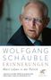 Wolfgang Schäuble: Erinnerungen, Buch