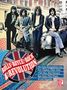 „Rolls-Royce, Rock & Revolution“ steht in einem Kreis mit Union Jack. Vier Männer lehnen an einem Auto., Buch