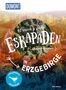 "52 kleine & große Eskapaden im Erzgebirge. Ab nach draußen!" zeigt bewaldete Berge. Logo "Aktualisierte Neuauflage".