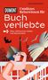"DUMONT Unnützes Reisewissen für Buchverliebte. Über 100 kuriose Fakten und Geschichten." Illustration: Person mit Papierhut, Buch, Wahrzeichen.