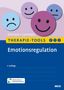 "Titel: Emotionsregulation; Autoren: Eismann, Lammers. Drei Smiley-Gesichter: traurig, neutral, glücklich.", 1 Buch und 1 Diverse