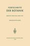 "FORTSCHRITTE DER BOTANIK, BERICHT ÜBER DAS JAHR 1957, ZWANZIGSTER BAND. Springer-Verlag Berlin Heidelberg GmbH 1958." Darunter ein Logo.
