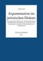 Text: "Argumentation im juristischen Diskurs" von Ji-Hoon Oh. Themen: Argumentationstheorie, Rechtslinguistik. Verleger: LIT., Buch