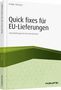 Rüdiger Weimann: Quick Fixes für EU-Lieferungen - inkl. Arbeitshilfen online, Buch