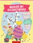 Malblock mit Glitzersteinchen Frohe Ostern, Buch