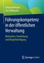 Jens Hollmann: Führungskompetenz in der öffentlichen Verwaltung, Buch
