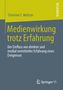 Christine E. Meltzer: Medienwirkung trotz Erfahrung, Buch