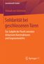 Hannah von Grönheim: Solidarität bei geschlossenen Türen, Buch