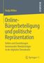 Nadja Wilker: Online-Bürgerbeteiligung und politische Repräsentation, Buch