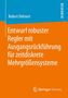 Robert Dehnert: Entwurf robuster Regler mit Ausgangsrückführung für zeitdiskrete Mehrgrößensysteme, Buch