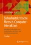 Sicherheitskritische Mensch-Computer-Interaktion, Buch
